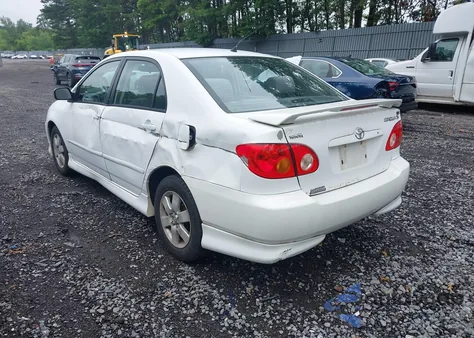 2004 Toyota Corolla S from USA, damaged, VIN 2T1BR32E94C220905